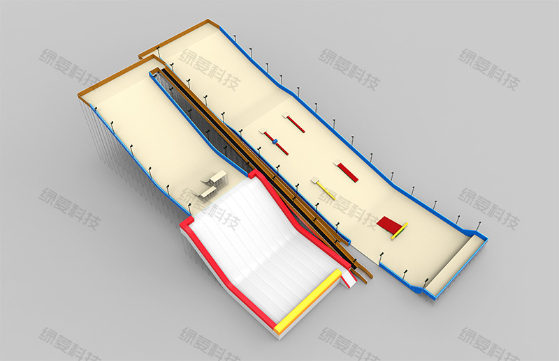 南京单板旱雪场效果图