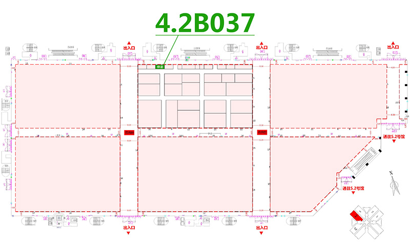 绿菱科技上海体博会展会号