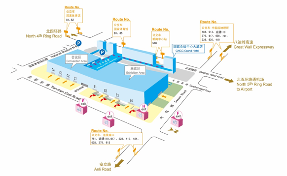 北京国家会议中心-地图